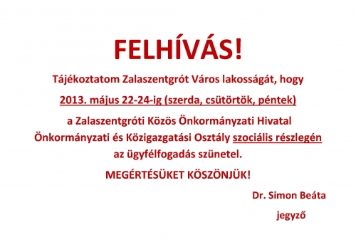 Felhívás