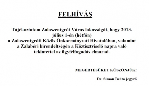 Felhívás